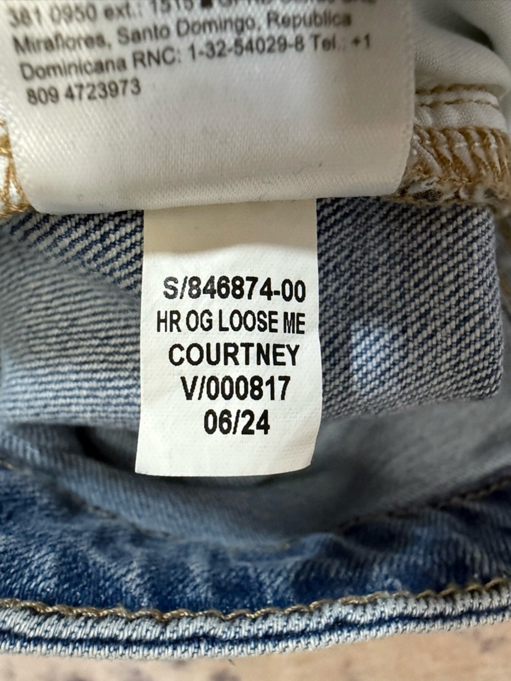 Old Navy High-Waisted OG Loose Jeans Size 10 Petite NWT - Picture 6 of 7